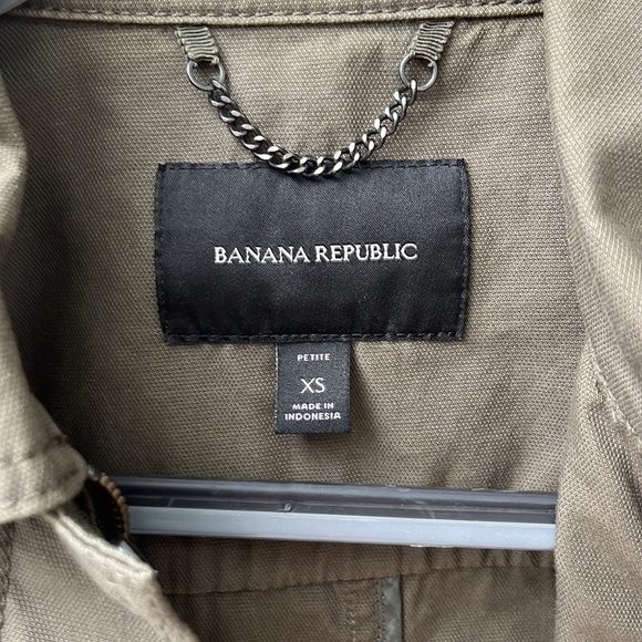 Banana republic army green jacket - Picture 3 of 4